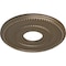 Ekena Millwork Valeriano Ceiling Medallion (Fits Canopies up to 6 1/4"), 12 1/8"OD x 3 5/8"ID x 3/4"P, Warm Silver CM12VAWSS - alternate 3
